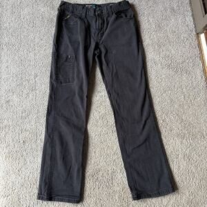 Ariat Rebar Mens M7 Slim Straight Durastretch Made Tough Pants Black Size 31